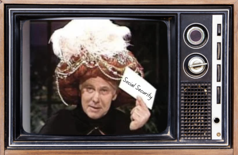 Johnny Carson as "Carnac the Magnificent" on The Tonight Show